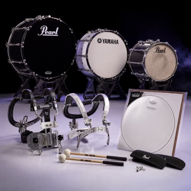 Marching Bass Drums