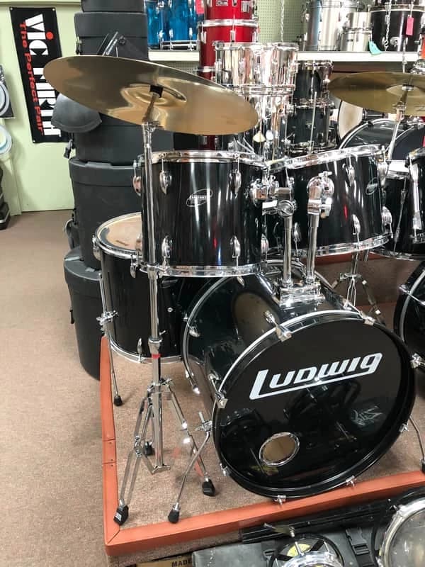 Ludwig Accent Combo 5-piece Drum Kit - Black