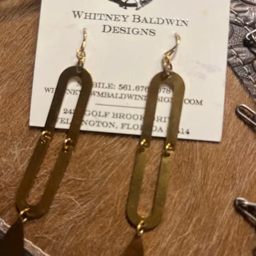 Whitney Baldwin Gold Earrings #152